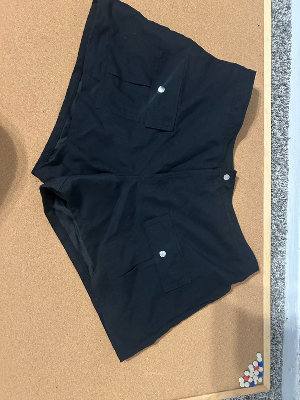 Lilly Pulitzer Black Swim Bottoms with Light Blue Tag